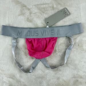 Modus Vivendi Pop Melange Jockstrap Underwear Men's Size XL Fuchsia